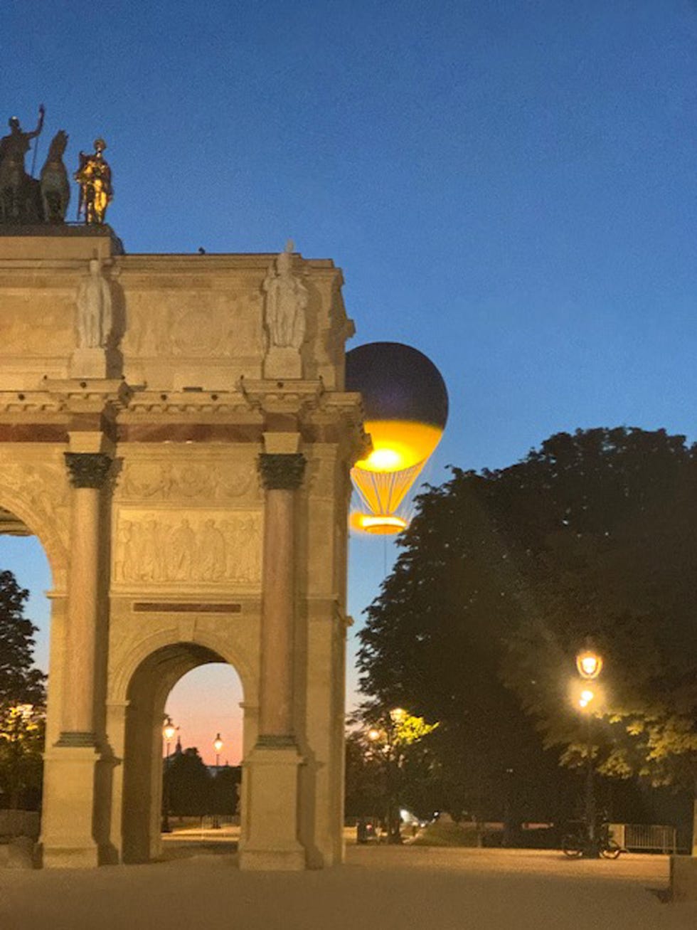 the paris olympic torch