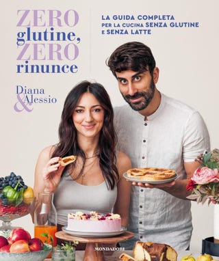 cookbook cover featuring a couple with glutenfree foods