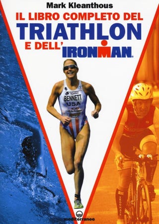 cover of a book on triathlon and ironman training