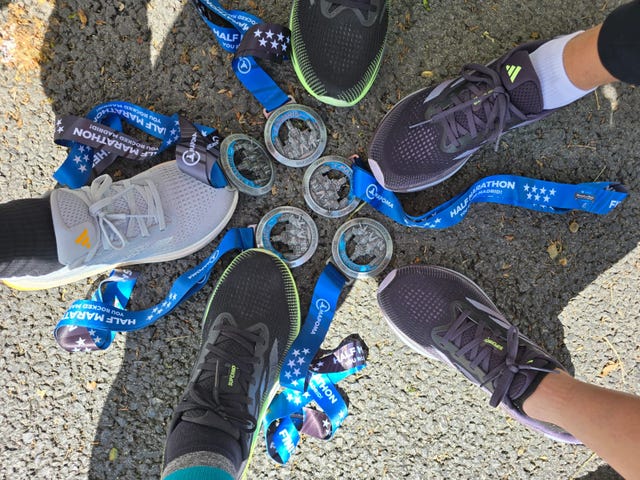 a group of shoes