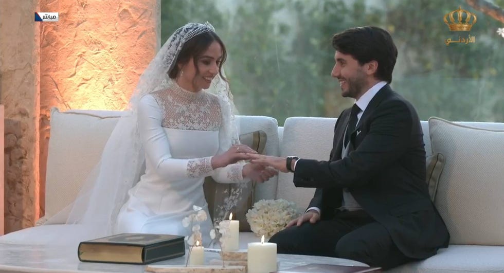 iman de jordania boda