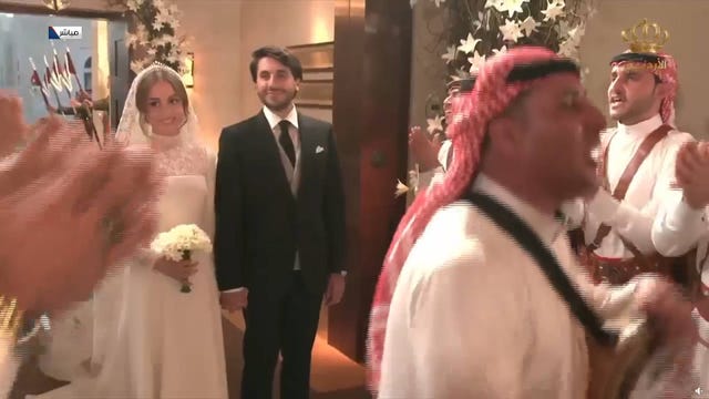 iman de jordania boda