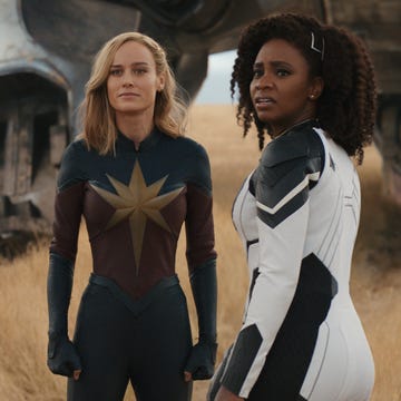 iman vellani, brie larson, teyonah parris, the marvels