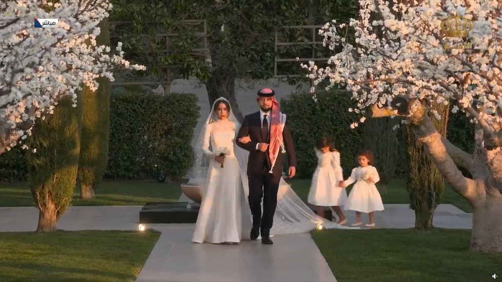iman de jordania boda