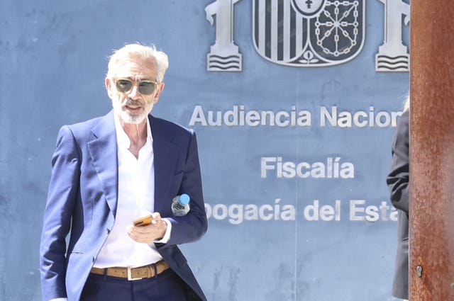 actor imanol arias during nummaria case trial in madrid 11 june 2024