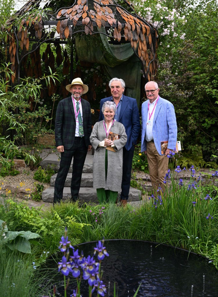 imelda staunton chelsea flower show