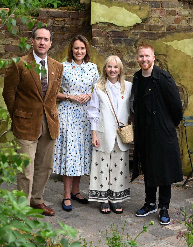imelda staunton chelsea flower show