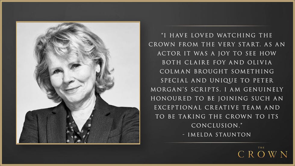 imelda staunton  the crown