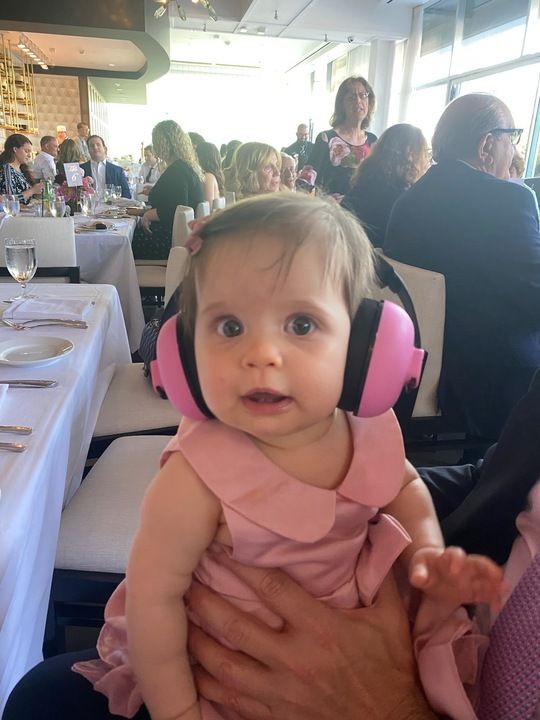 Noise cancelling ear store muffs for babies