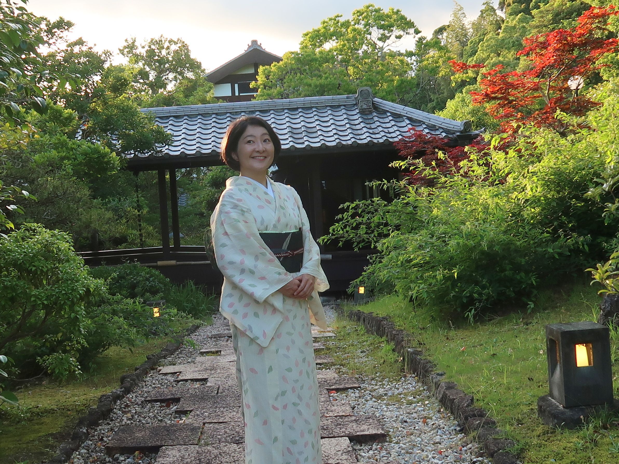 朝香沙都子の着物ダイアリー｜梅雨に心地良い小千谷縮