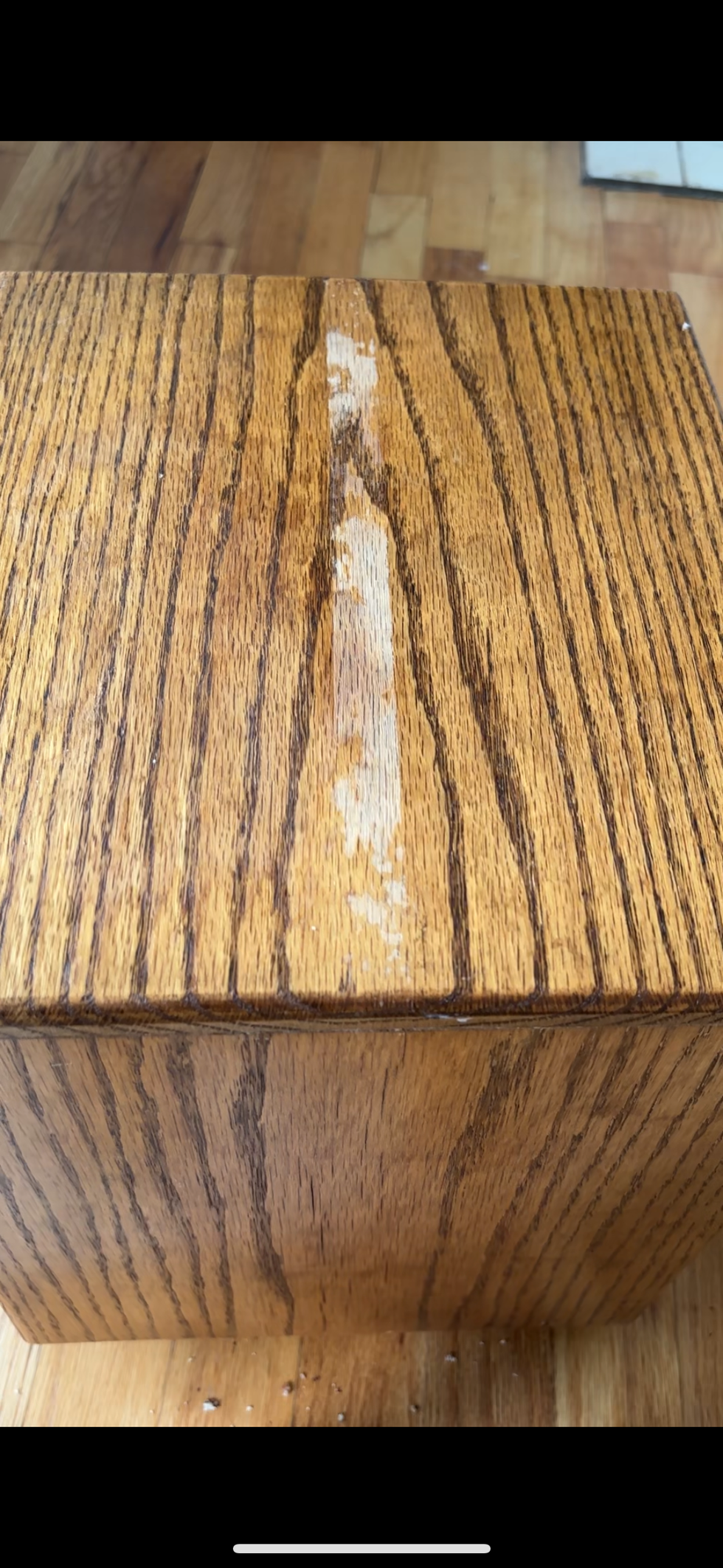 wood table