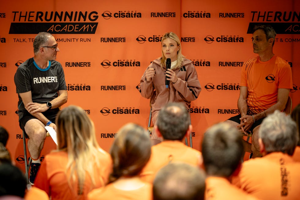 talk, the running academy, dariya derkach, andrea giocondi