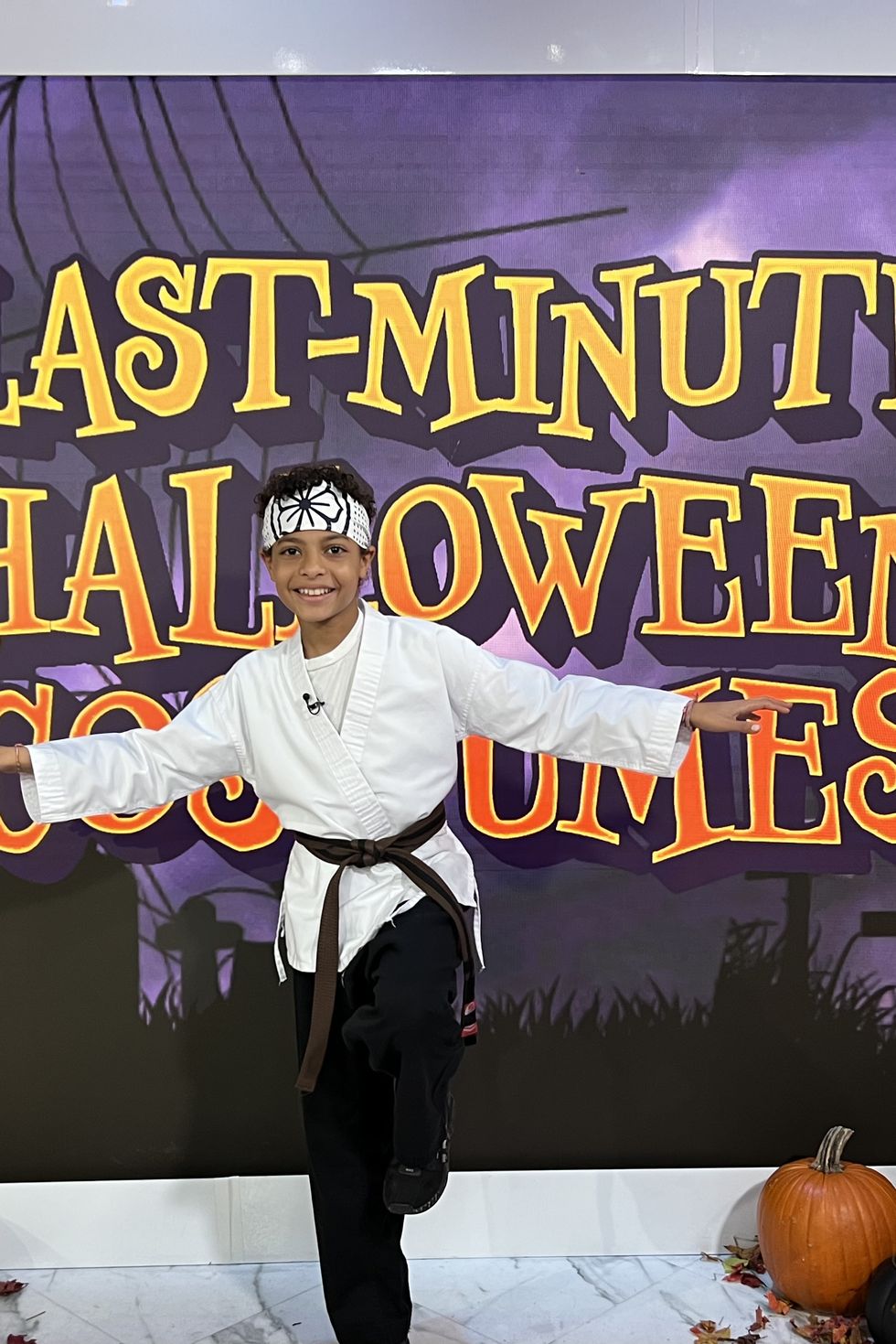 karate kid last minute halloween costume
