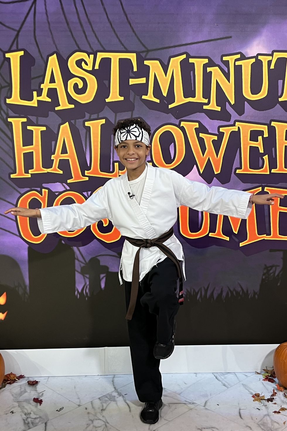 karate kid last minute halloween costume