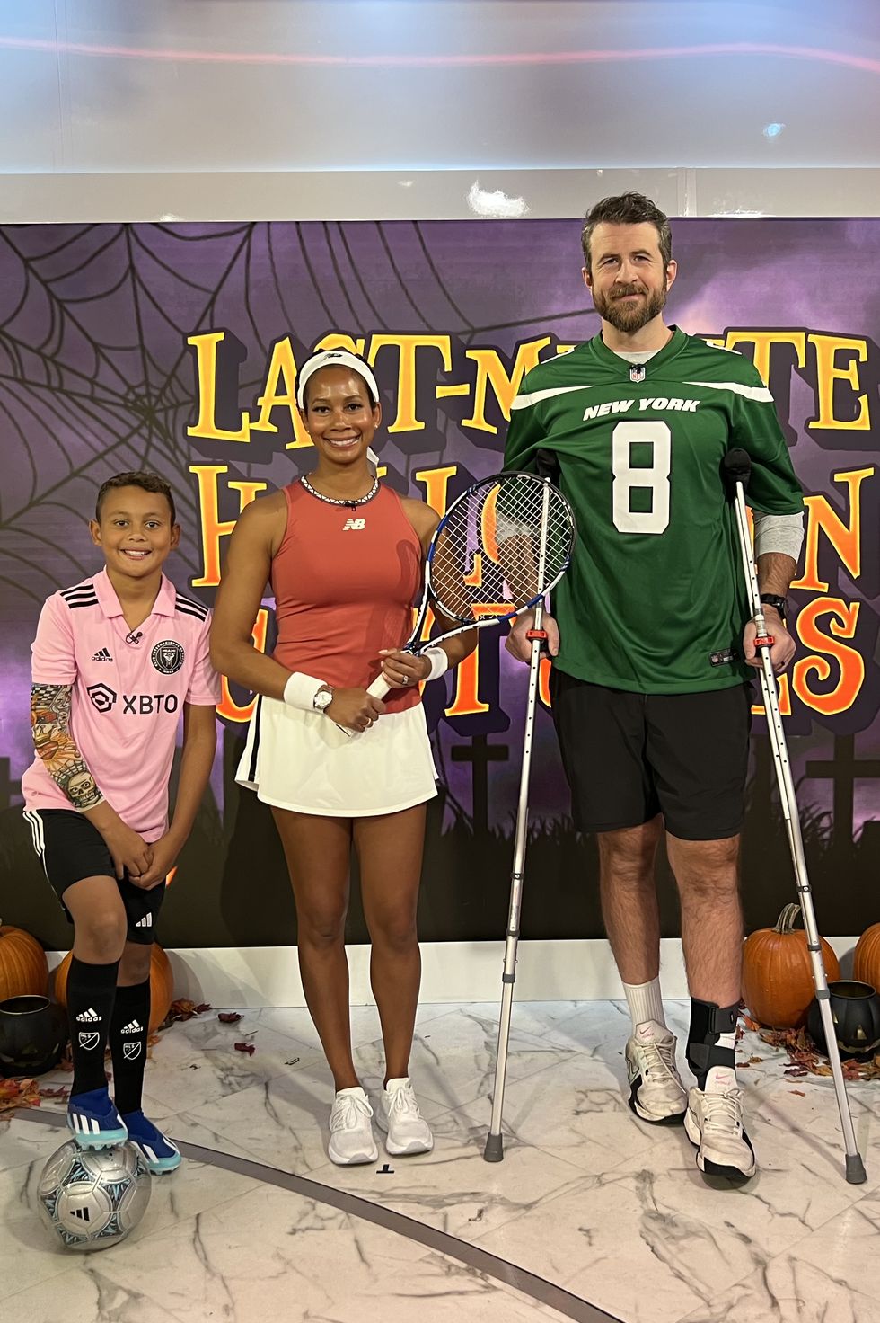 sports icons last minute group halloween costume
