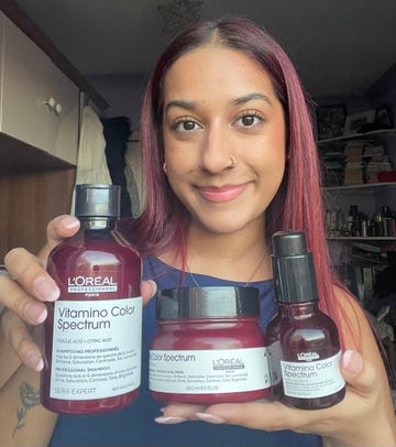 our hair colour has never stayed so fresh and shiny – l’oréal’s new fade blocker is amazing