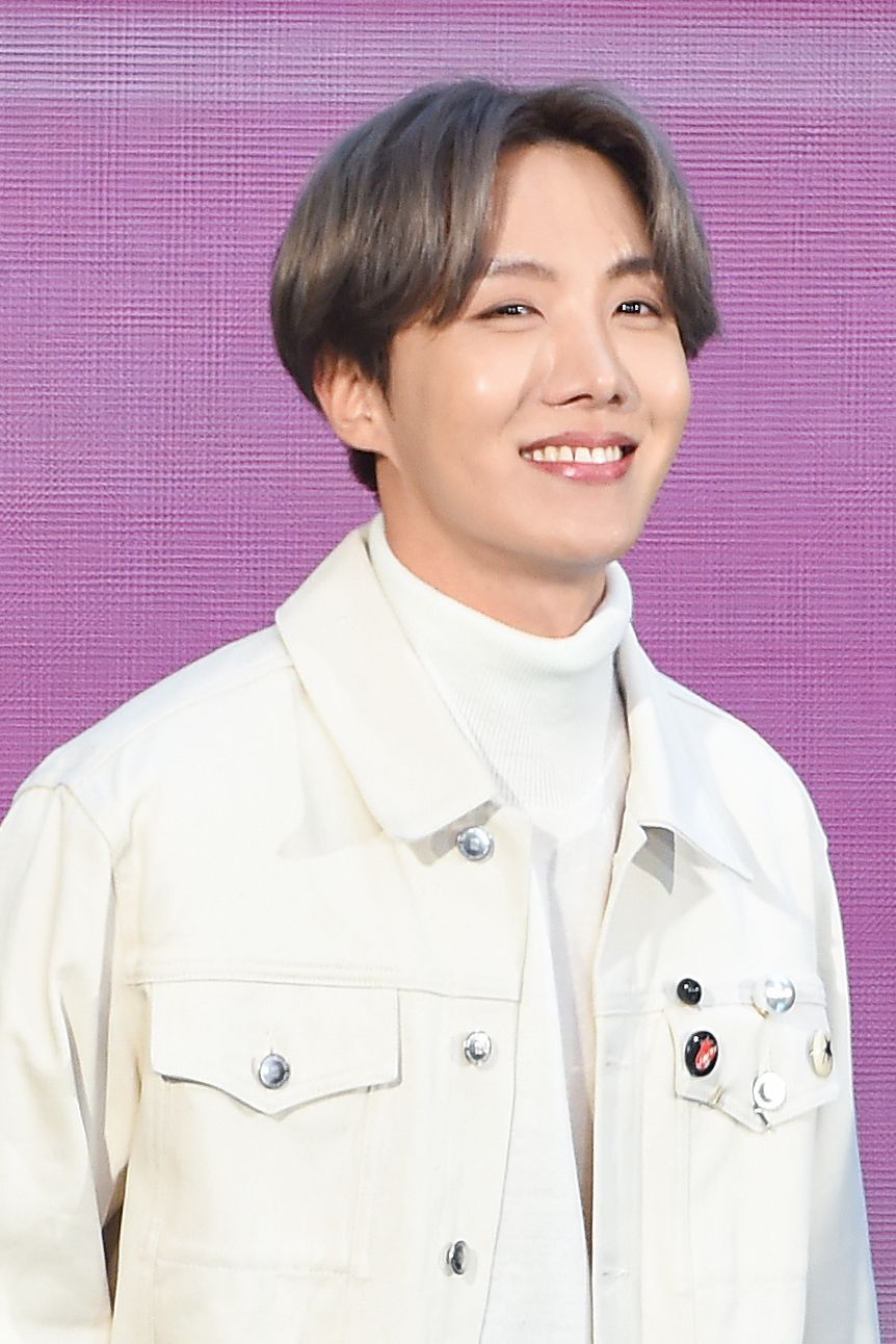 j hope of bts appears on nbc's morning talk show 'today show' at rockefeller plaza on february 22ndkorea time in new york photoosen