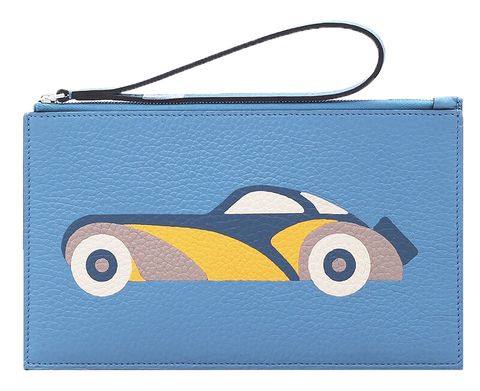 Handbag, Bag, Wristlet, Fashion accessory, Electric blue, Coin purse, Vintage car, Games, 