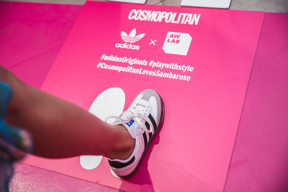 Cosmopolitan evento Adidas per Aw lab
