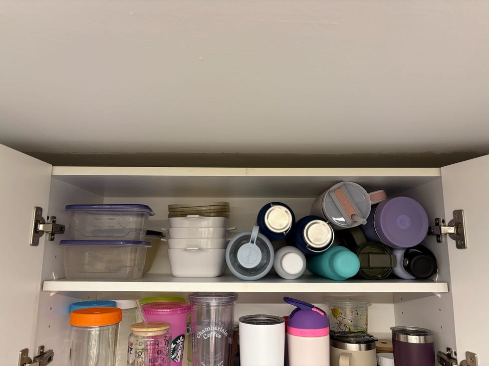 organized container cabinet