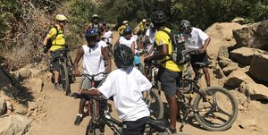 nps mountain bike unit, youth adventures program