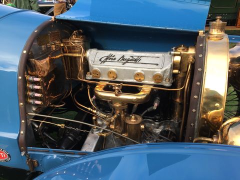 Engines at Pebble Beach 2019