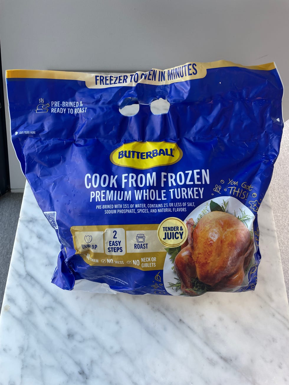 butterball cook from frozen whole turkey