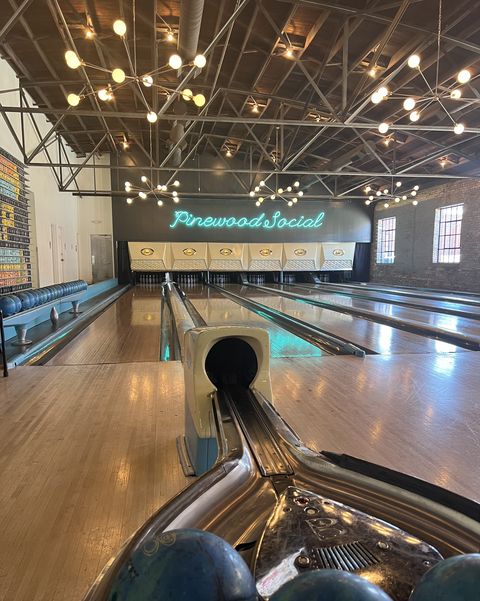 vintage bowling lanes at ﻿pinewood social﻿, best breakfast in nahsville, bachelorette party activities nashville