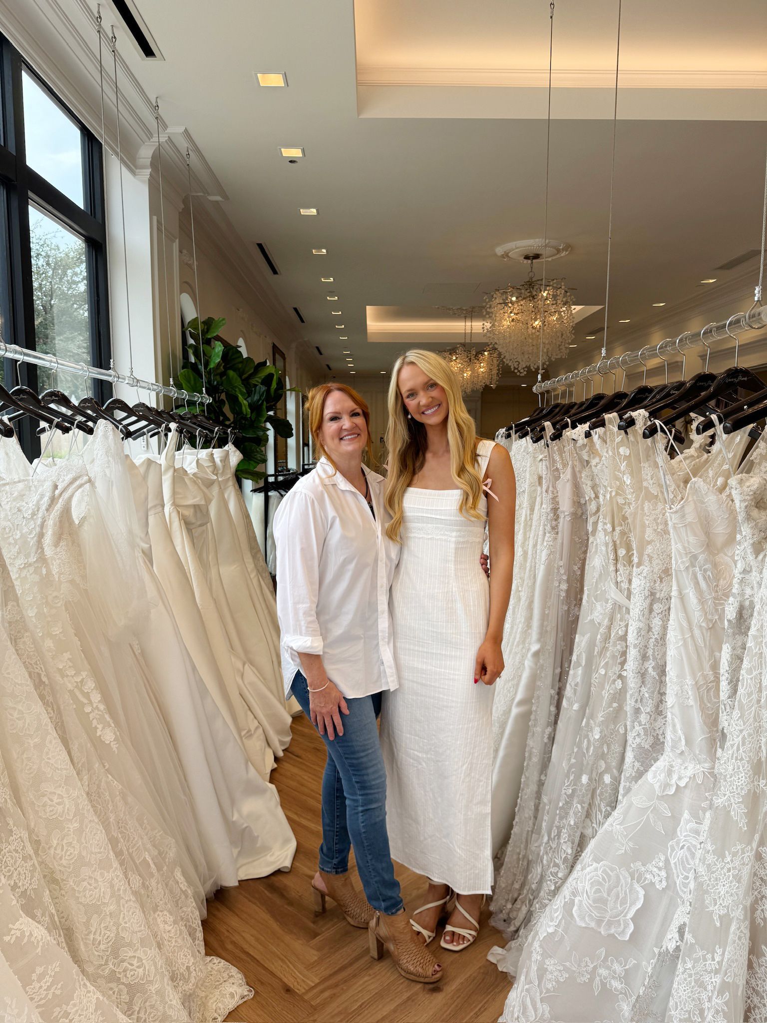 Ree and Paige Drummond Went Shopping For Wedding Dresses