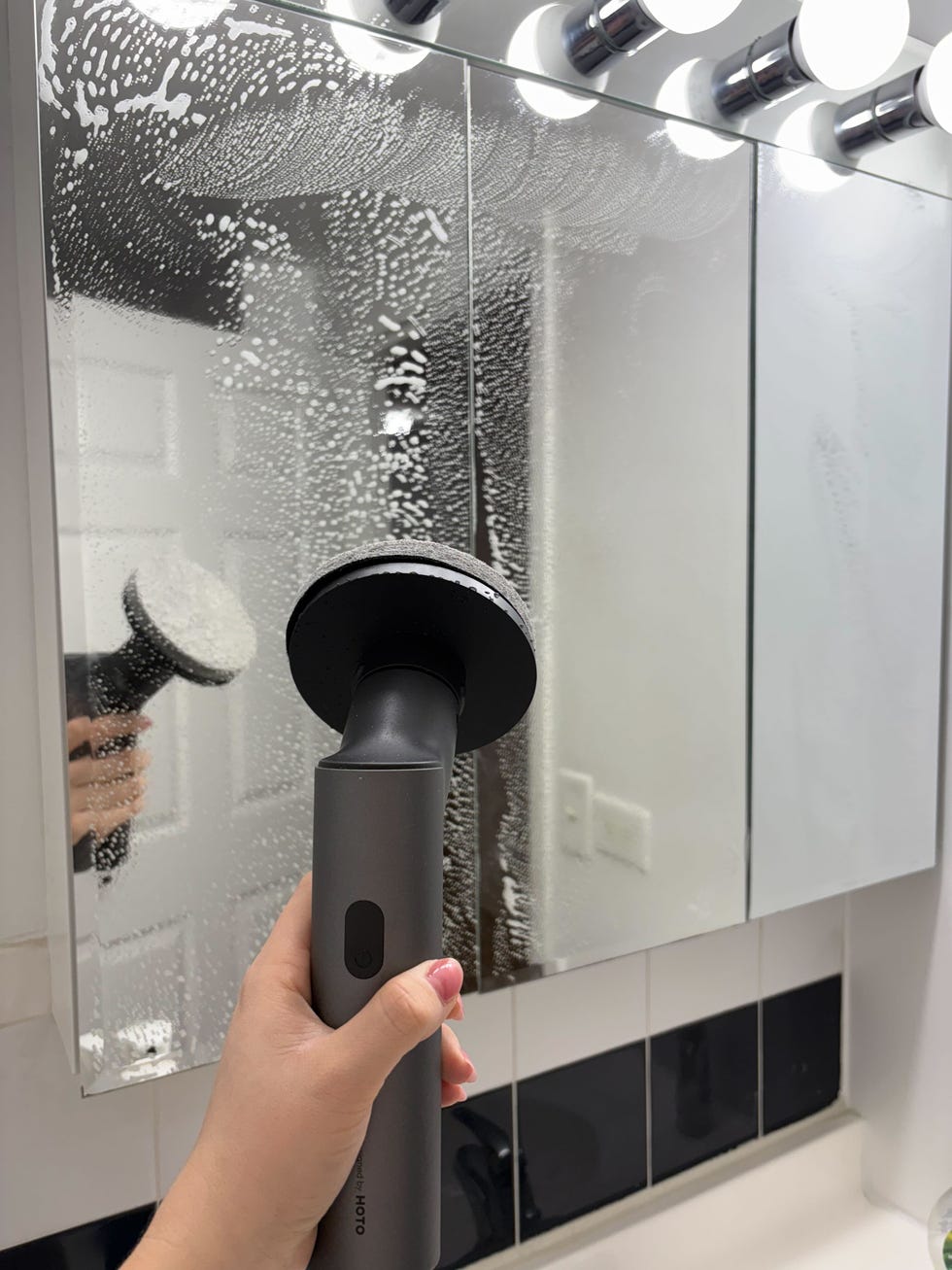 bathroom mirror