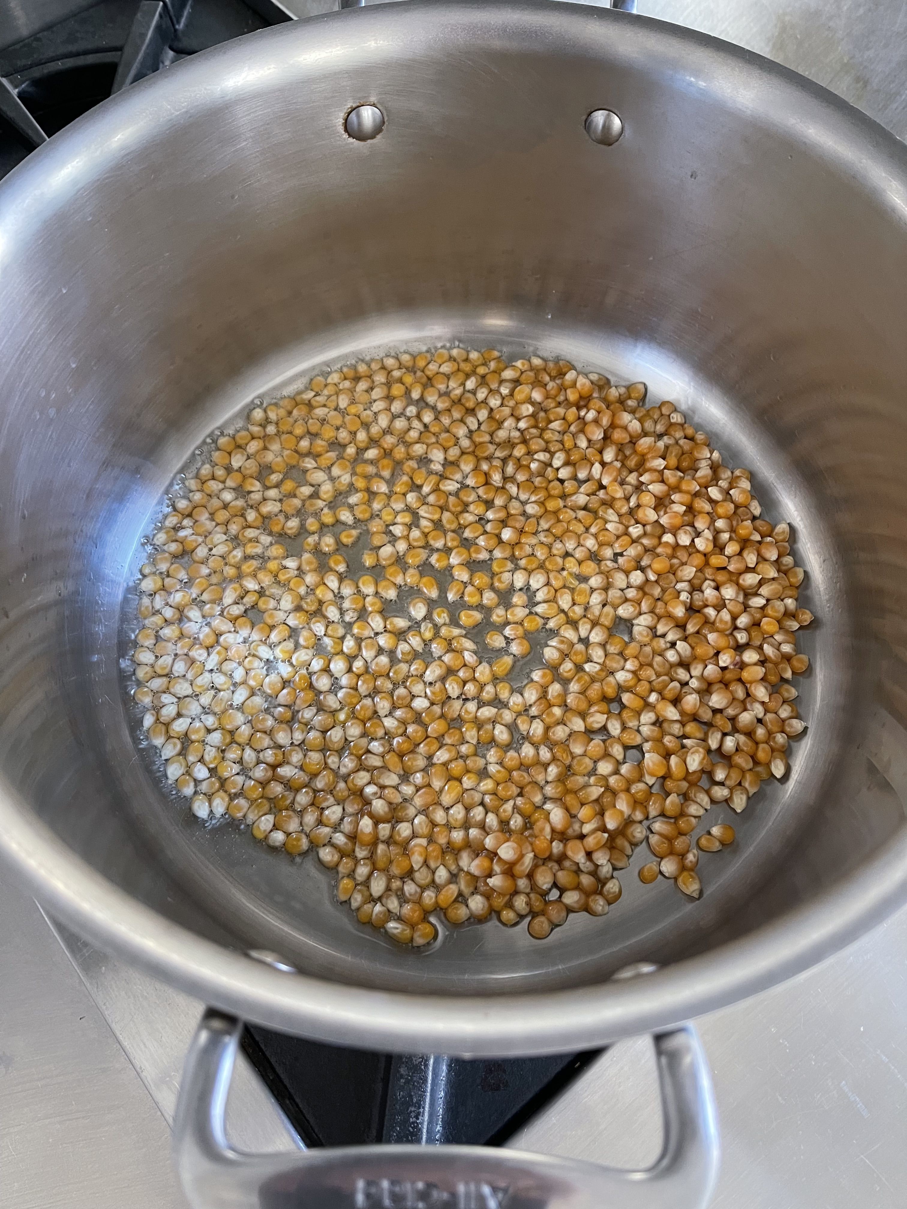 How to make Popcorn on the Stove - Doughmesstic