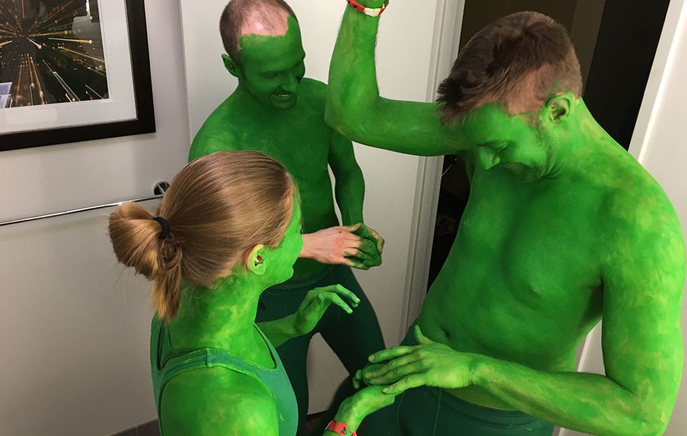 Wigs, Aviators, Body Paint: Chicago's Green Guys Share Their Race