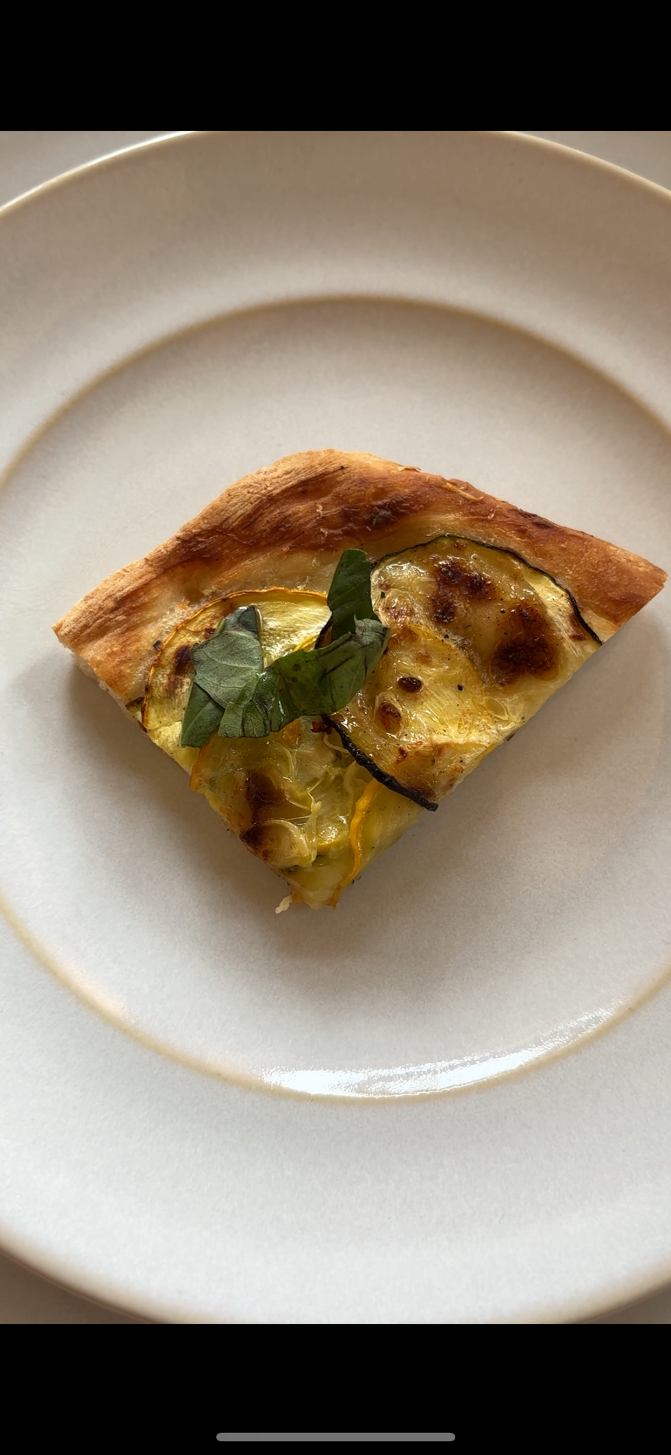 a piece of food on a plate