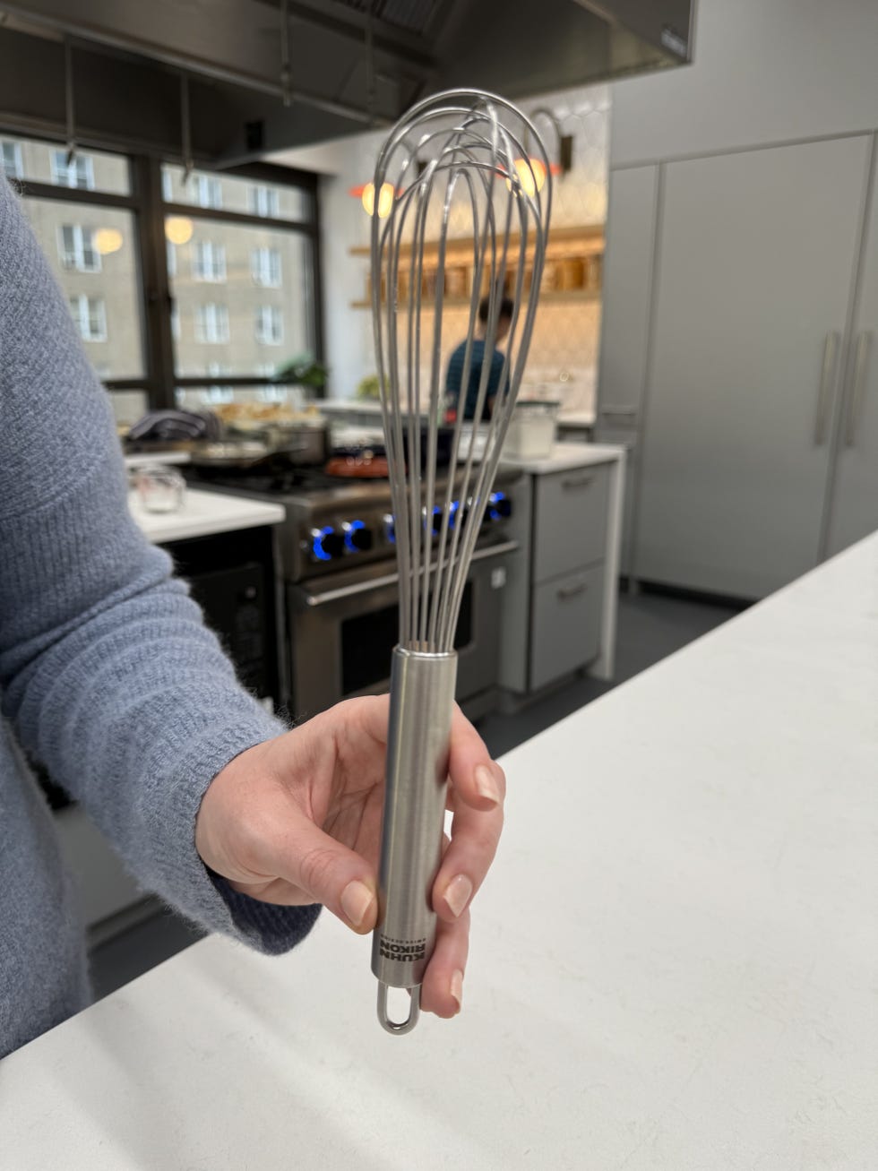 a variety of different sizes and shapes of whisks