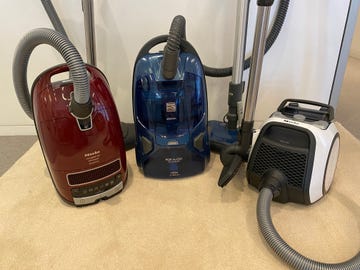 canister vacuum cleaners tested by the gh institute