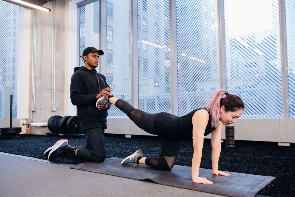 NIKE 紐約總部 和名模健身教練一起運動