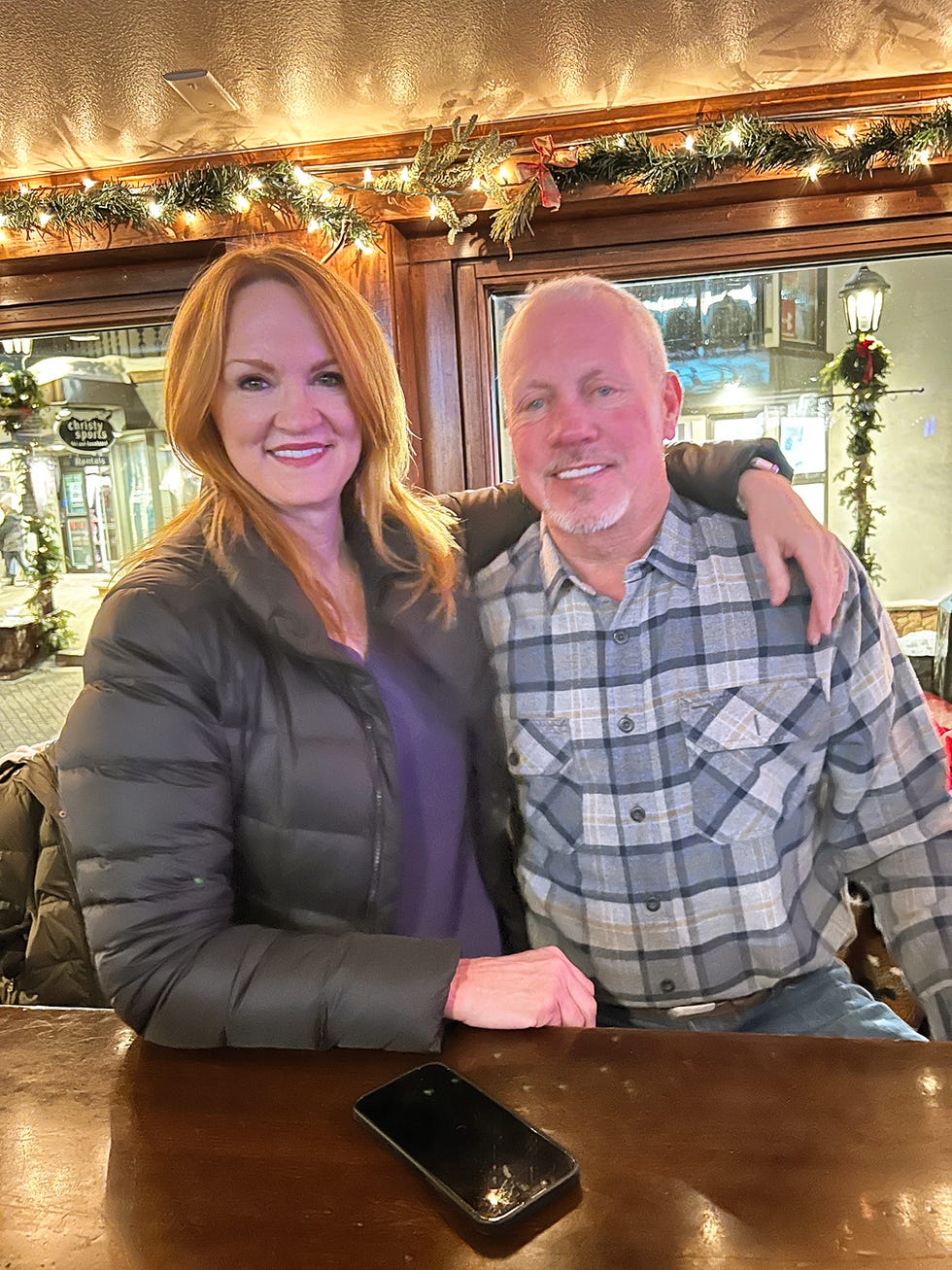 ree drummond and ladd drummond in vail colorado 2022