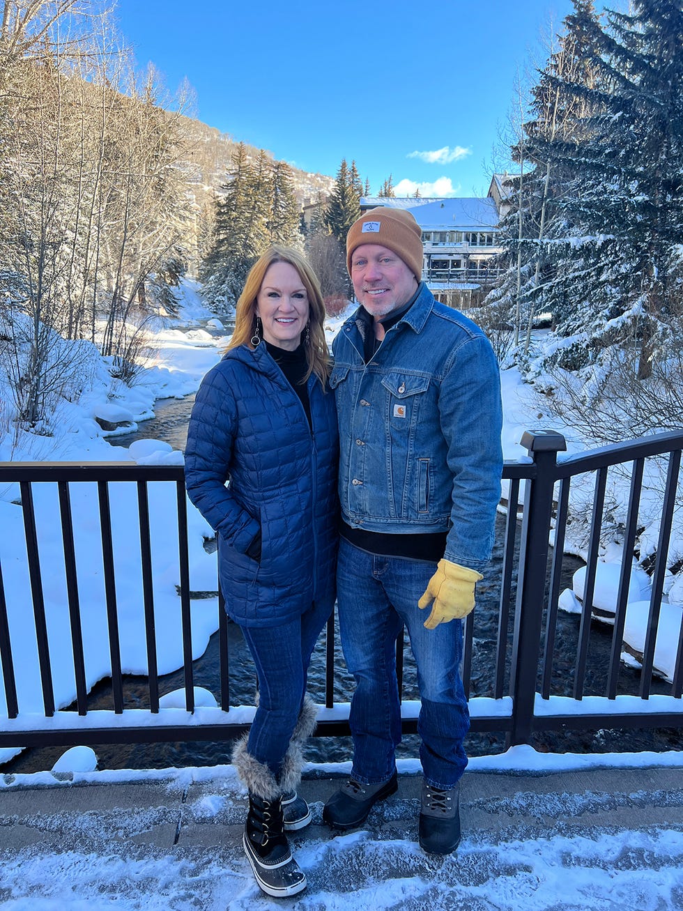 ree drummond and ladd drummond in vail colorado 2022