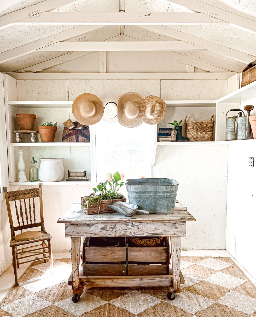 she shed interior