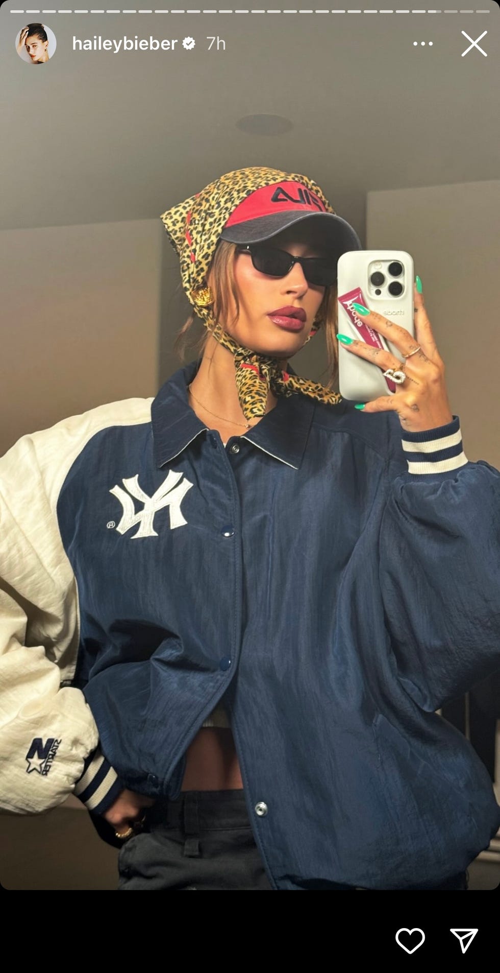 Hailey Bieber at Coachella 2025