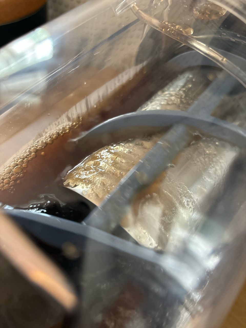 a close up of ninja slushi gears