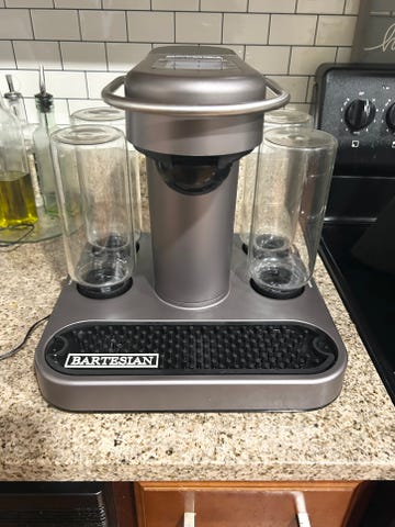 bartesian produttore di cocktail prepara facilmente il tuo cocktail con ricette automatiche capsule con ingredienti per cocktail 4 livelli di gradazione della bibita inserto per 4 liquori