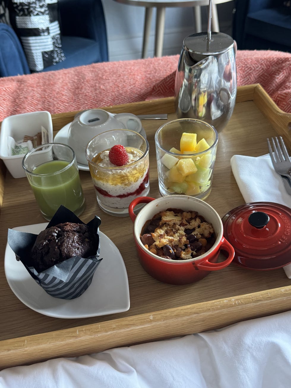 ragdale hall spa breakfast in bed