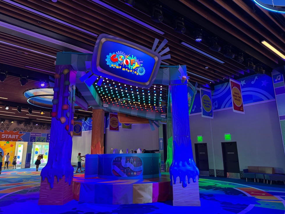inside goofycore at communicore hall in epcot