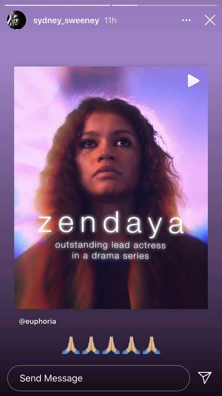 Zendaya bags Emmy award for her role in Euphoria