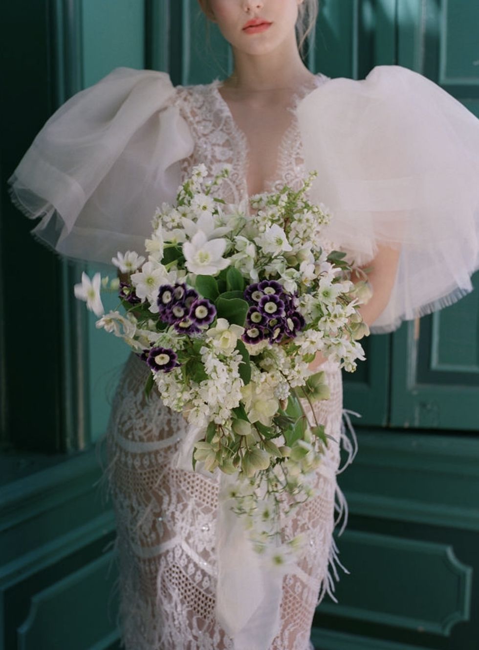 Bouquet, White, Clothing, Cut flowers, Wedding dress, Bride, Dress, Flower, Flower Arranging, Bridal accessory, 