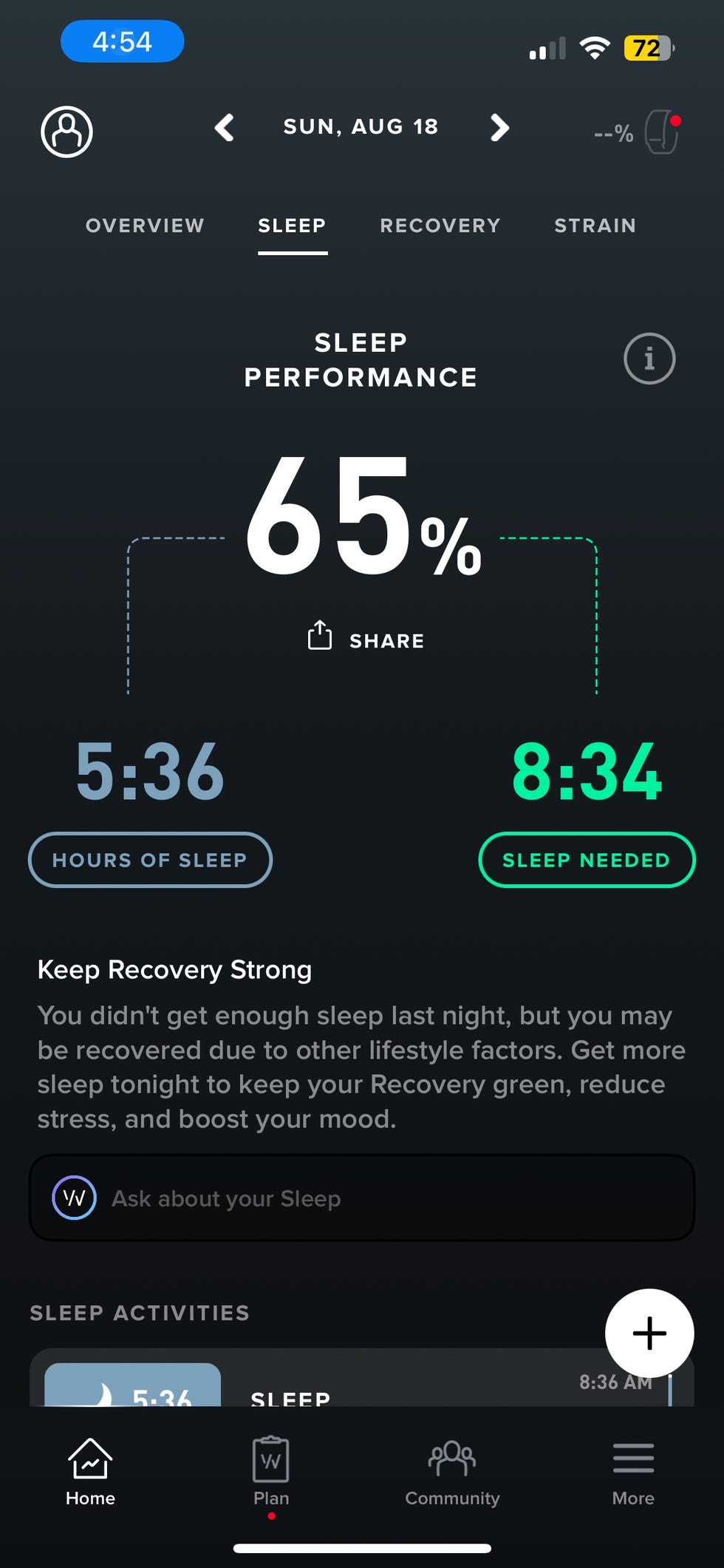 the whoop app