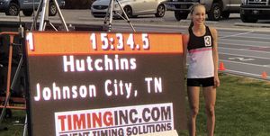 jenna hutchins at five  dime track meet