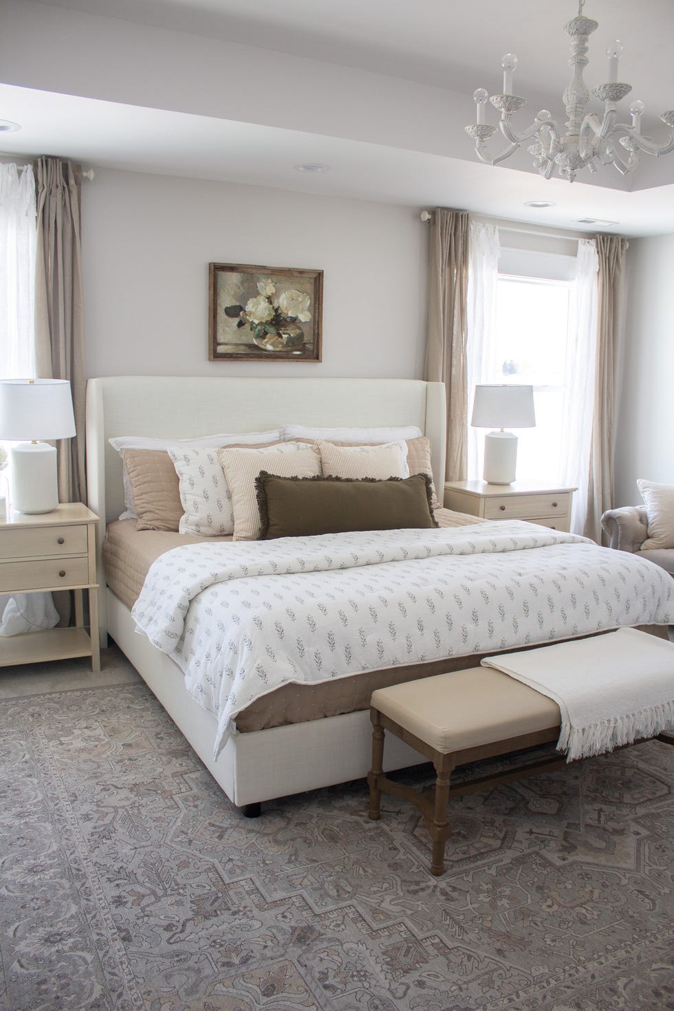 white bedroom
