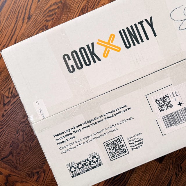 cookunity shipping package